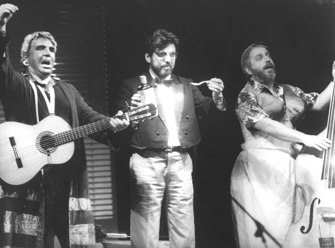 Al teatro Centrale di Roma - 1987